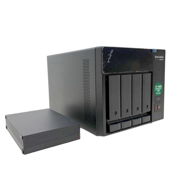 アレクソン 業務用NAS DS-440 NAS-473AG 4ドライブ 8TB Intel Celeron