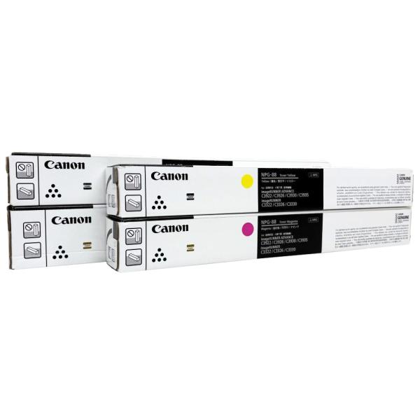 Canon NPG-88トナーカートリッジ　2色セット imageRUNNER キャノン 純正トナーカートリッジ NPG-88 4色セット