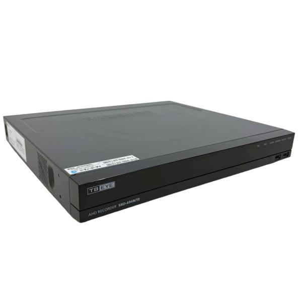 ティービーアイ AHDレコーダー SRD-494N/TE 4CHビデオレコーダー HDD4TB アナログハイビジョンレコーダー 防犯システム TBEYE 中古