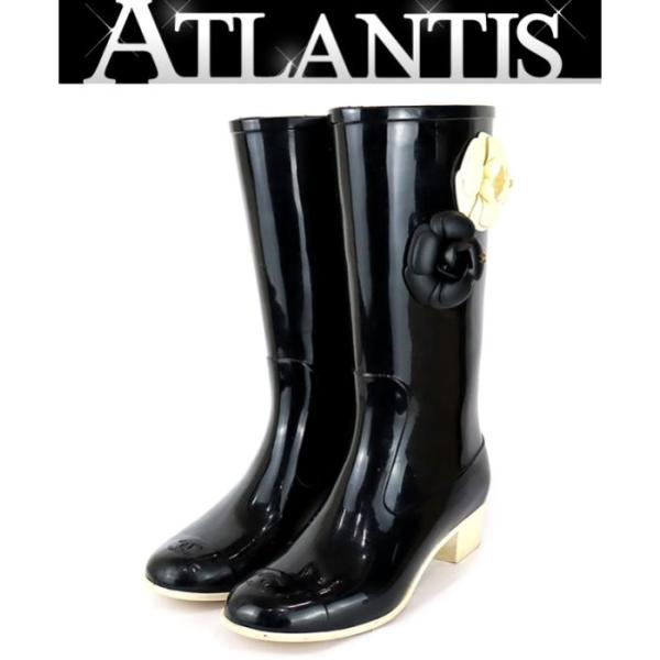 CHANEL カメリアレインブーツ 楽天市場】【靴】CHANEL シャネル カメリア レインブーツ 長靴