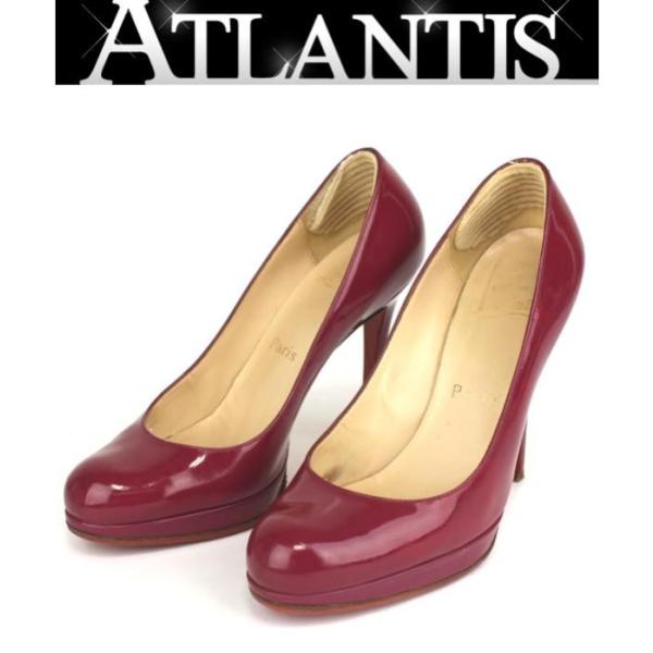 ルブタン❤︎パンプス36 Christian Louboutin クリスチャンルブタン パンプス レザー ブラック