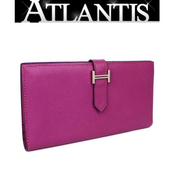 HERMES（エルメス） 美品 ベアンクラシック シクラメン エプソン □K