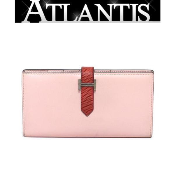 在庫処分 大SALE エルメス HERMES ベアンスフレ 長財布 タデラクト