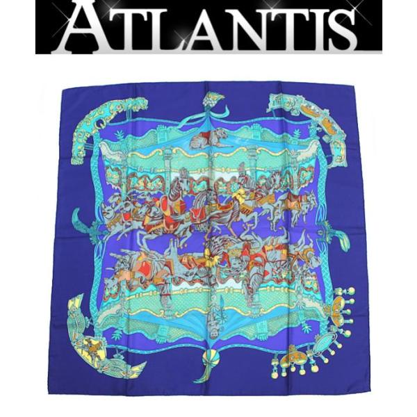 エルメス カレ90 TOURNEZ MANEGE メリーゴーランド スカーフ m98872894595_1.jpg?1747892623