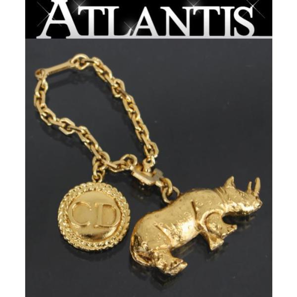 美品■クリスチャンディオール　AirPodsケース　キーホルダー　総柄　チャーム 美品□クリスチャンディオール AirPodsケース キーホルダー 総柄