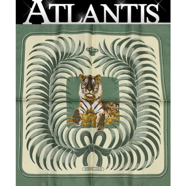 【美品】エルメス／カレ45 プチカレ 王者の虎 レッド ゴールド 美品】エルメス／カレ45 プチカレ 王者の虎 レッド ゴールド - メルカリ