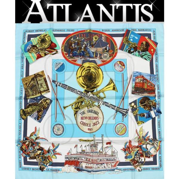 HERMES（エルメス） レア カレ90『THE ORIGINAL NEW ORLEANS CREOLE