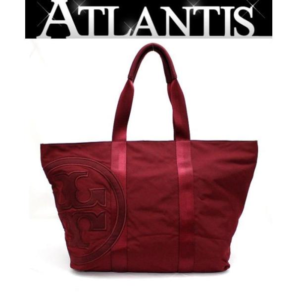 TORY BURCH（トリーバーチ） SALE 美品 トートバッグ ナイロン 赤系