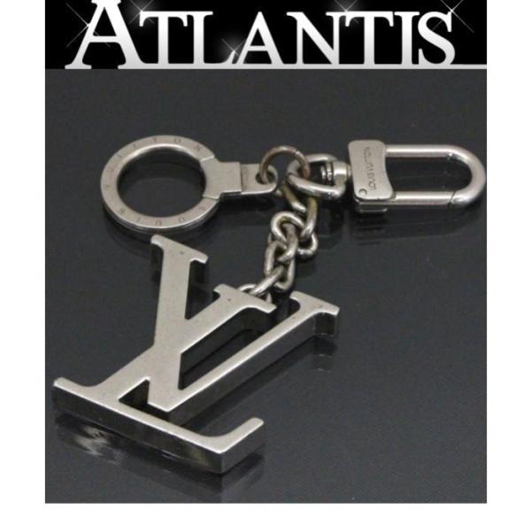 ルイヴィトン キーホルダー ポルトクレ イニシャル チャーム シルバー LOUIS VUITTON ルイヴィトン ポルトクレ イニシャルLV