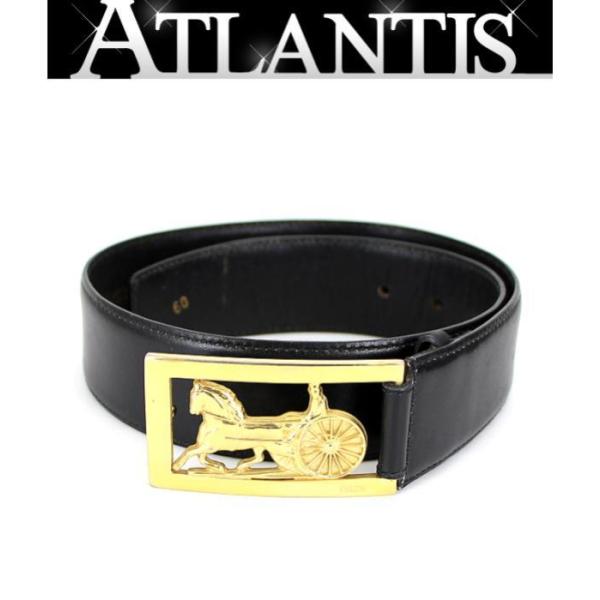 CELINE ベルト レディース 60 馬車 CELINE】セリーヌ 馬車柄ロゴベルト | ブランド古着屋 Jesus Judas