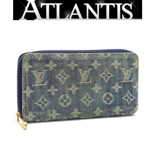 ルイヴィトン LOUIS VUITTON 長財布 モノグラムデニム ジッピーウォレット ラウンドファスナー M95341 ブルー LOUIS VUITTON】ルイヴィトン『モノグラム デニム ジッピー ウォレット