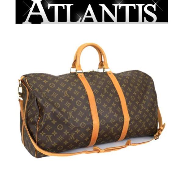 ルイヴィトン LOUIS VUITTON キーポルバンドリエール55 ボストンバッグ