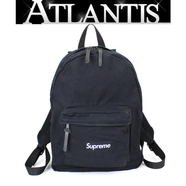 【極美品】シュプリーム☆19SS　ボックスロゴ　シャドーロゴ　総柄　リュック　黒 atlantis_056881