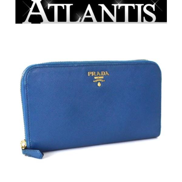 PRADA SALE プラダ ラウンドファスナー 長財布 サフィアーノ