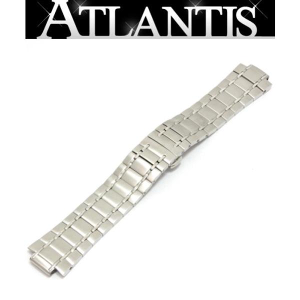 美品 ルイヴィトン タンブール 純正 ステンレスベルト シルバー B90520 美品 ルイヴィトン タンブール 純正 ステンレスベルト シルバー