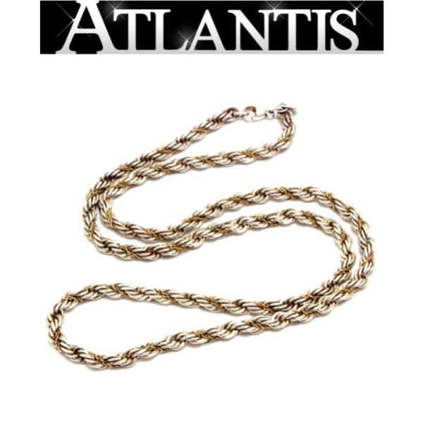 tiffany 18kコンビツイストネックレスおまけ付き TIFFANY&Co.（ティファニー） TIFFANY & Co. ツイスト ネックレス