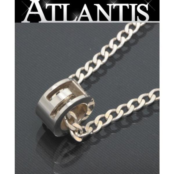 [新品仕上済] グッチ シルバー Ag925 Gリング 喜平 ネックレス 5791.jpg