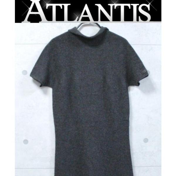 CHANEL ワンピース 半袖 カシミヤ ライトグレー 36 新品未使用 CHANEL ワンピース 半袖 カシミヤ ライトグレー 36 新品未使用