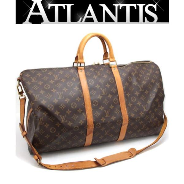 SALE ルイヴィトン LOUIS VUITTON キーポルバンドリエール55