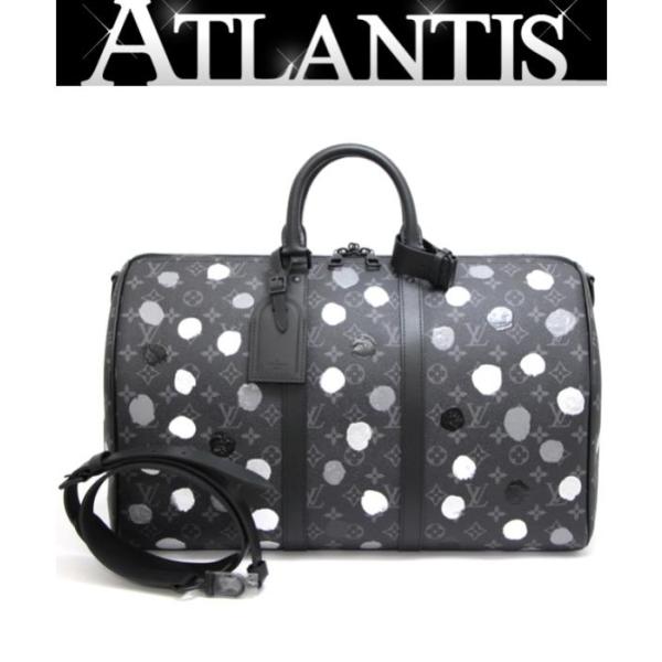 ルイヴィトン　草間彌生デザイン　ショッパー　大サイズ、中サイズショッパー LOUIS VUITTON - ルイヴィトン×草間彌生 ステッカー付き