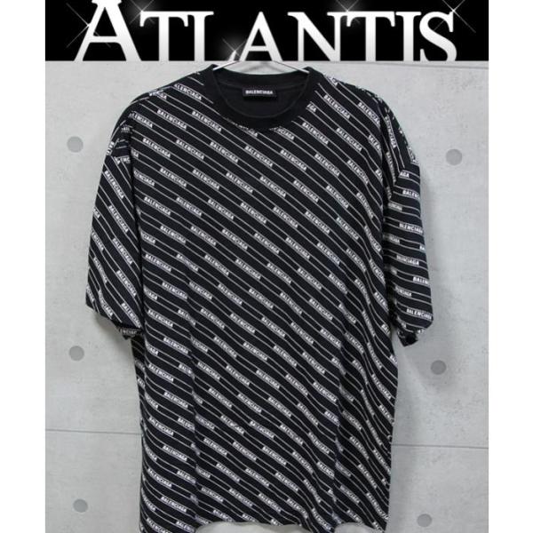 BALENCIAGA　ロゴオーバーサイズTシャツ　XSサイズ　バレンシアガ atlantis_061299