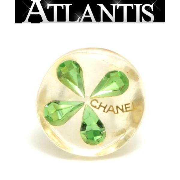 CHANEL☆シャネル　夏にぴったり！四つ葉のクローバー　リング　13号 CHANEL☆シャネル 夏にぴったり！四つ葉のクローバー リング 13