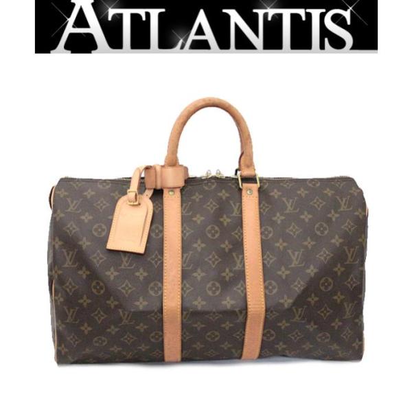 ルイヴィトン LOUIS VUITTON キーポル45 ボストンバッグ モノグラム