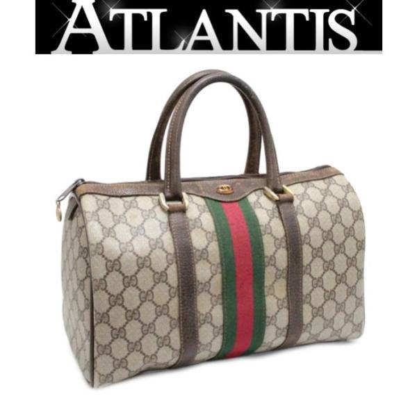 GUCCI オールドグッチ ミニボストンバッグ シェリーライン 62000