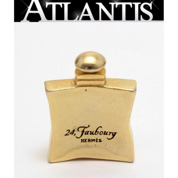 HERMES 24 Faubourg 香水ボトルブローチ