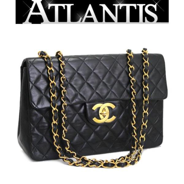 CHANEL（シャネル） デカマトラッセ34 Wチェーン ショルダーバッグ