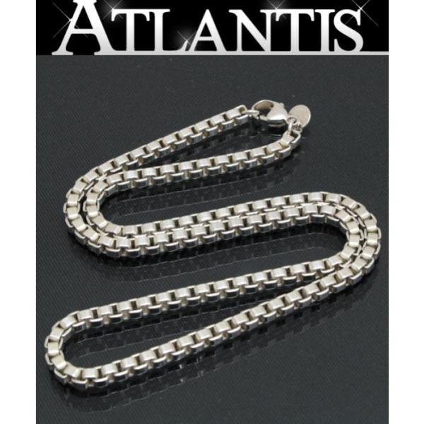 【45cm】ティファニー　ベネチアン　ネックレス　シルバー925　サブ留め具あり TIFFANY&Co.（ティファニー） TIFFANY&CO ベネチアン ネックレス SV925