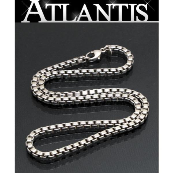 【美品】45.4cmTiffanyティファニー ベネチアンネックレス SV925 TIFFANY&Co.（ティファニー） TIFFANY&CO ベネチアン ネックレス SV925