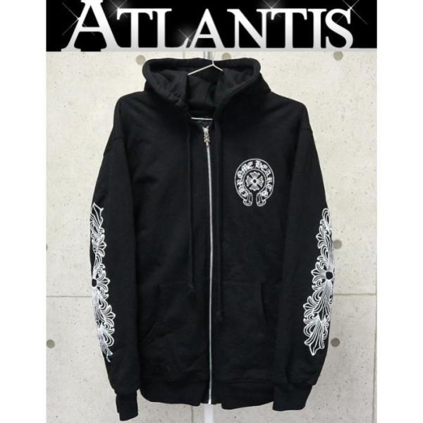 初回限定 Chrome Hearts フローラルクロス パーカー プルオーバー L