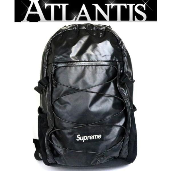 シュプリーム 17AW Backpack バックパックCORDURA黒 atlantis_085691