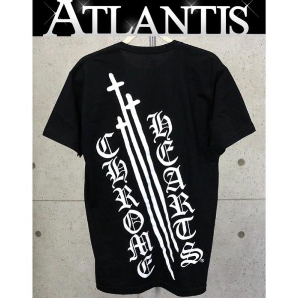 d*3様 クロムハーツ ロゴTシャツ S 三宮正規店購入 バックプリント atlantis_092971