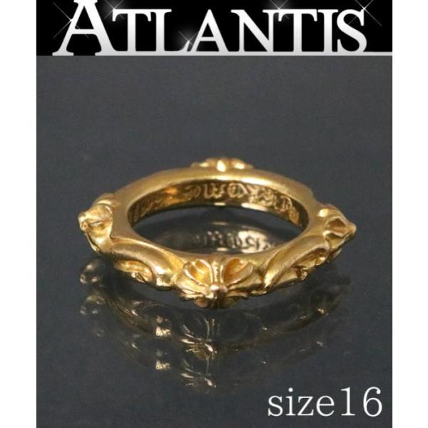 CHROME HEARTS 銀座店 クロムハーツ 22K SBTバンド リング 指輪 CHROME HEARTS 銀座店 クロムハーツ 22K SBTバンド リング 指輪