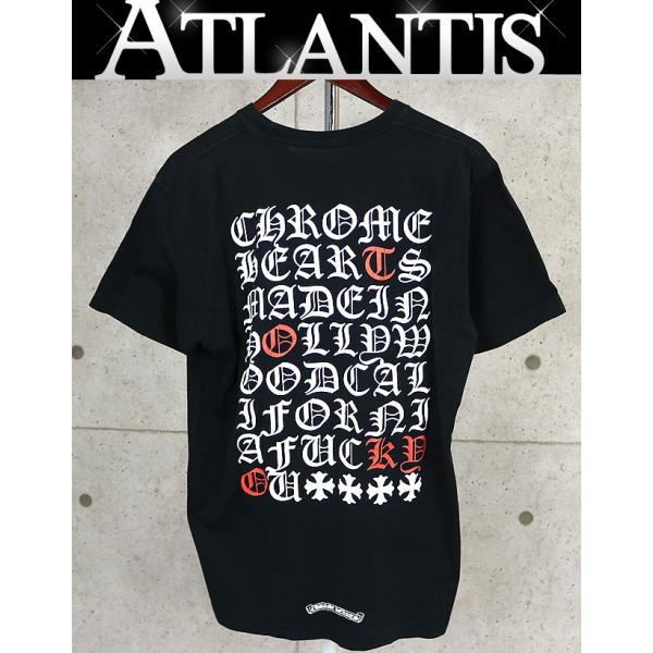 CHROME HEARTS 銀座店 クロムハーツ バックプリント 総ロゴ Tシャツ