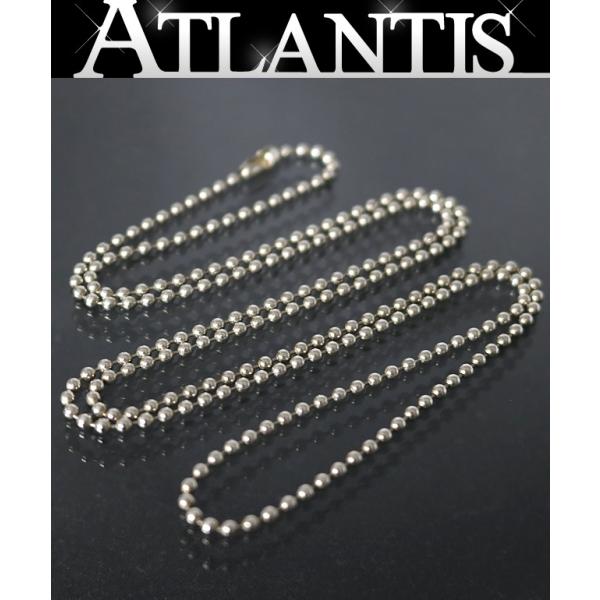 Chrome Hearts シルバーネックレス ビーズネックレスは付属しません。 CHROME HEARTS 銀座店 クロムハーツ ボールチェーン ネックレス 76cm