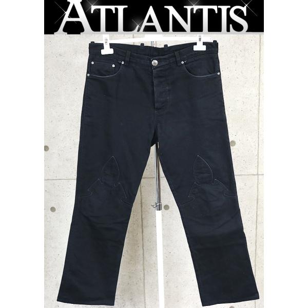 CHROME HEARTS 銀座店 クロムハーツ フレアニー ブラック デニムパンツ