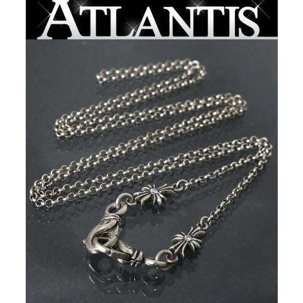 CHROME HEARTS 銀座店 クロムハーツ マスク ロールチェーン 両面ダイヤ