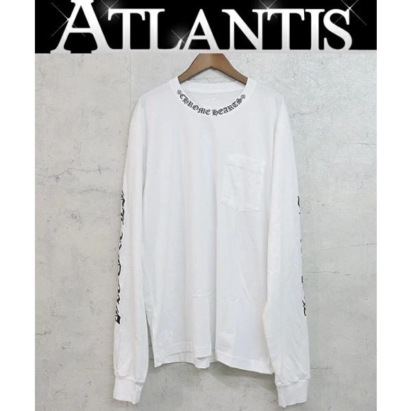 CHROME HEARTS 銀座店 クロムハーツ 新品 袖×ネック ロゴプリント ロン