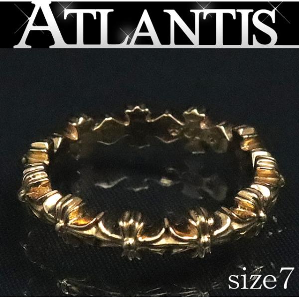 クロムハーツ タイニーE CHプラス バンドリング 7号 CHROME HEARTS 銀座店 クロムハーツ 22K タイニーE CHプラス
