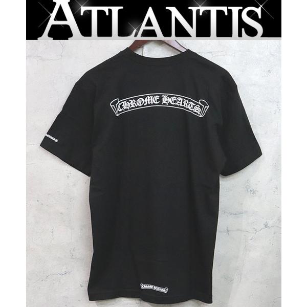 新品未使用　クロムハーツ スクロールラベル Tシャツ 半袖 メンズ sizeL CHROME HEARTS 銀座店 クロムハーツ 新品 スクロールラベル Tシャツ
