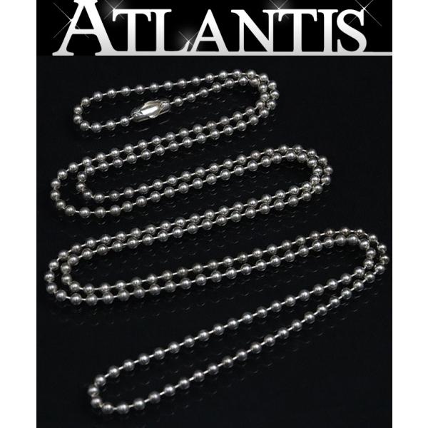 【最終値下げ】クロムハーツ 純正ボールチェーン 47cm ネックレス CHROME HEARTS 銀座店 クロムハーツ ボールチェーン ネックレス
