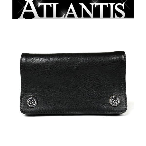 CHROME HEARTS 銀座店 クロムハーツ 美品 1ZIP ウォレット フローラル