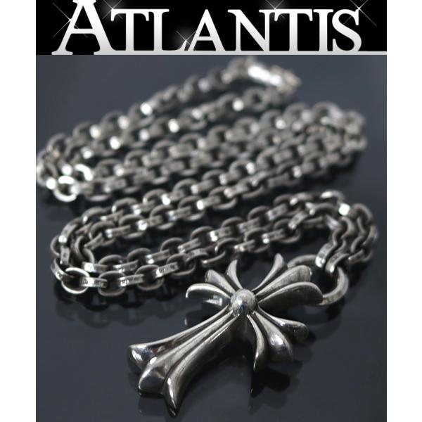 ペーパーチェーン　クロススター　ネックレス CHROME HEARTS（クロムハーツ） CHROME HEARTS BS FLEUR PAPER CHAIN