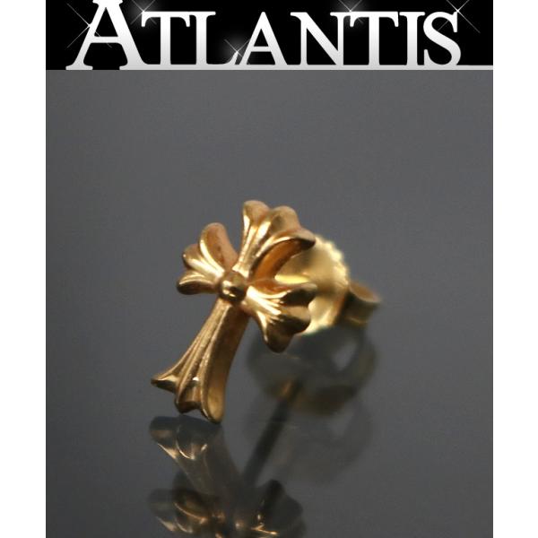 CHクロス　スタッドピアス　22K CHROME HEARTS 銀座店 クロムハーツ 22K CHクロス ファット スタッド