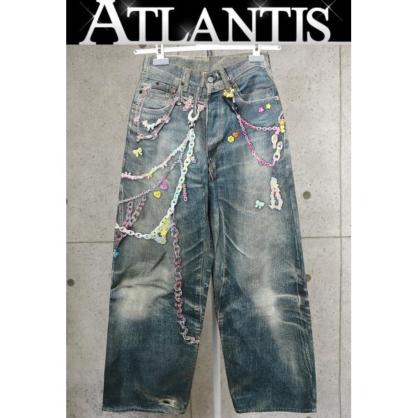 Acne Studios 銀座店 アクネ ストゥディオズ プリント加工 ジーンズ