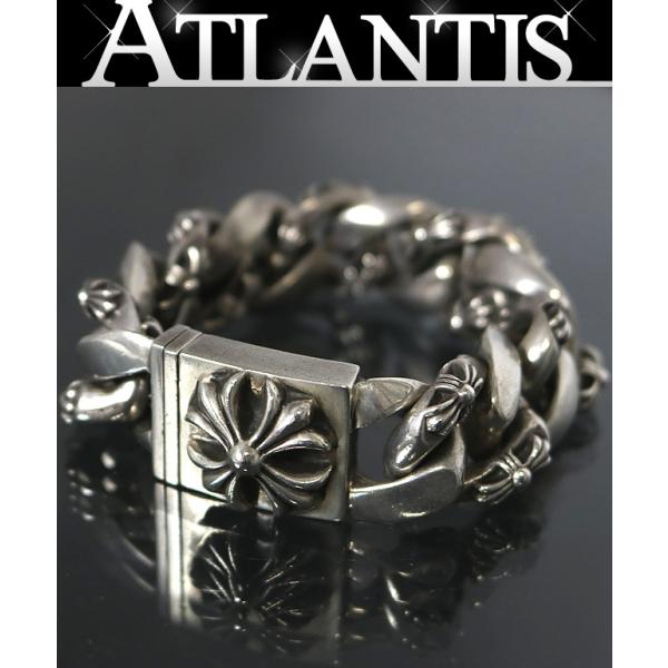 クロムハーツ ファンシーラージ BOX IDブレスレット 11リンク 原本付き