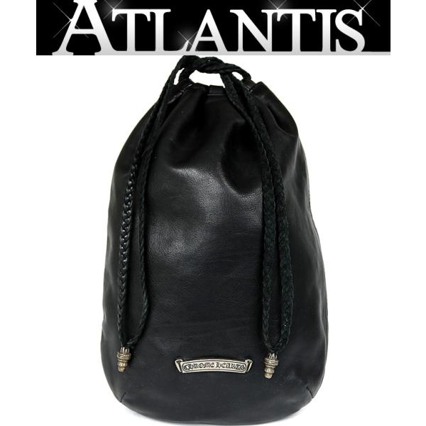 CHROME HEARTS 銀座店 クロムハーツ ラージ ドローストリングス 巾着